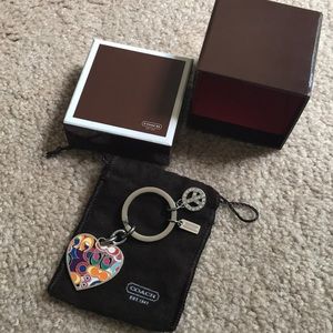 Brand new Coach keychain
